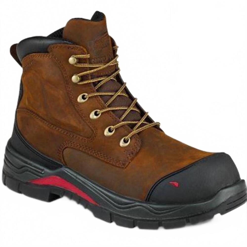 NEW RED WING SHOES men's 4402 king toe boots in brown